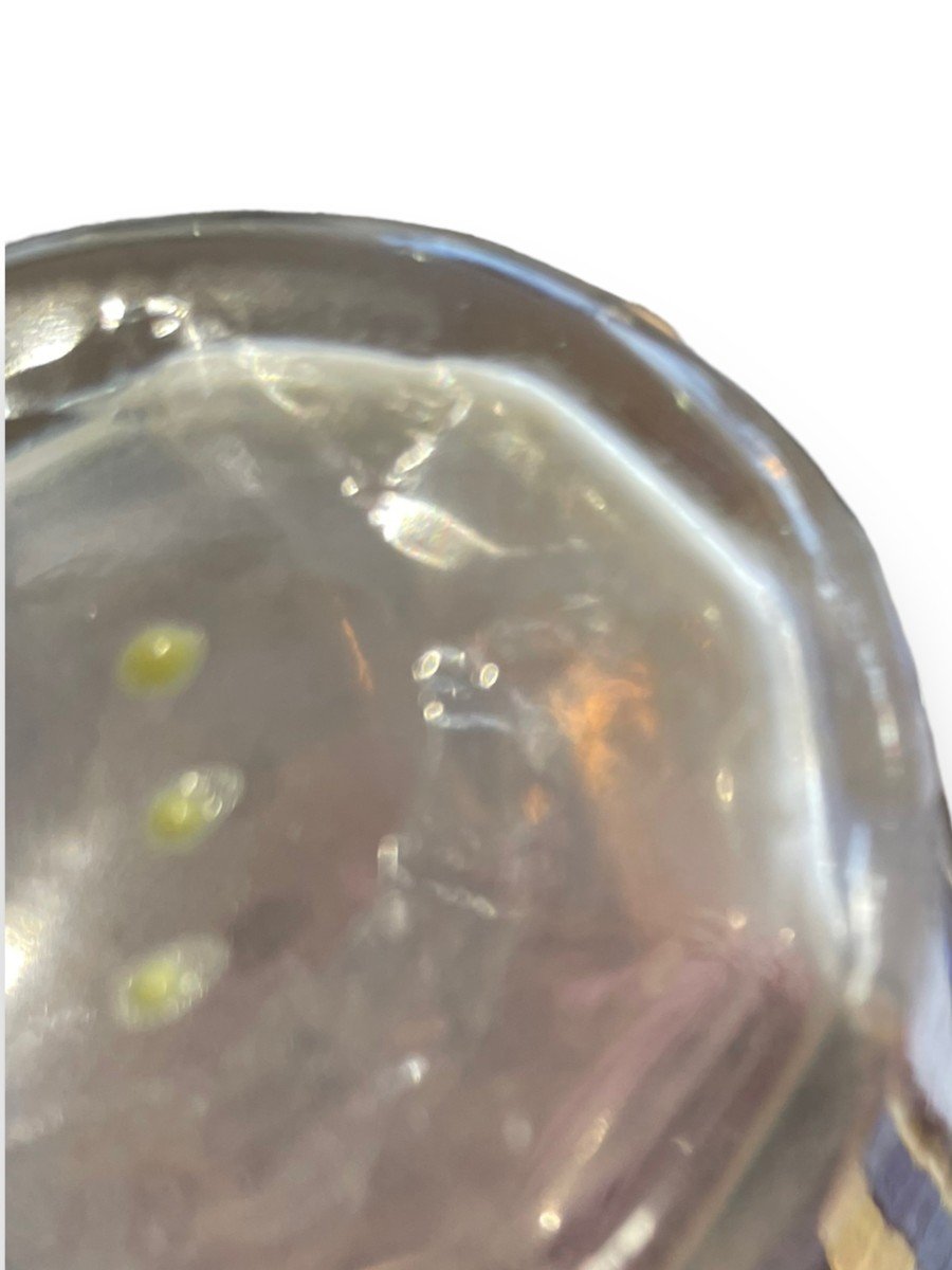 Legras Enameled Glass Vase Model Olga-photo-1