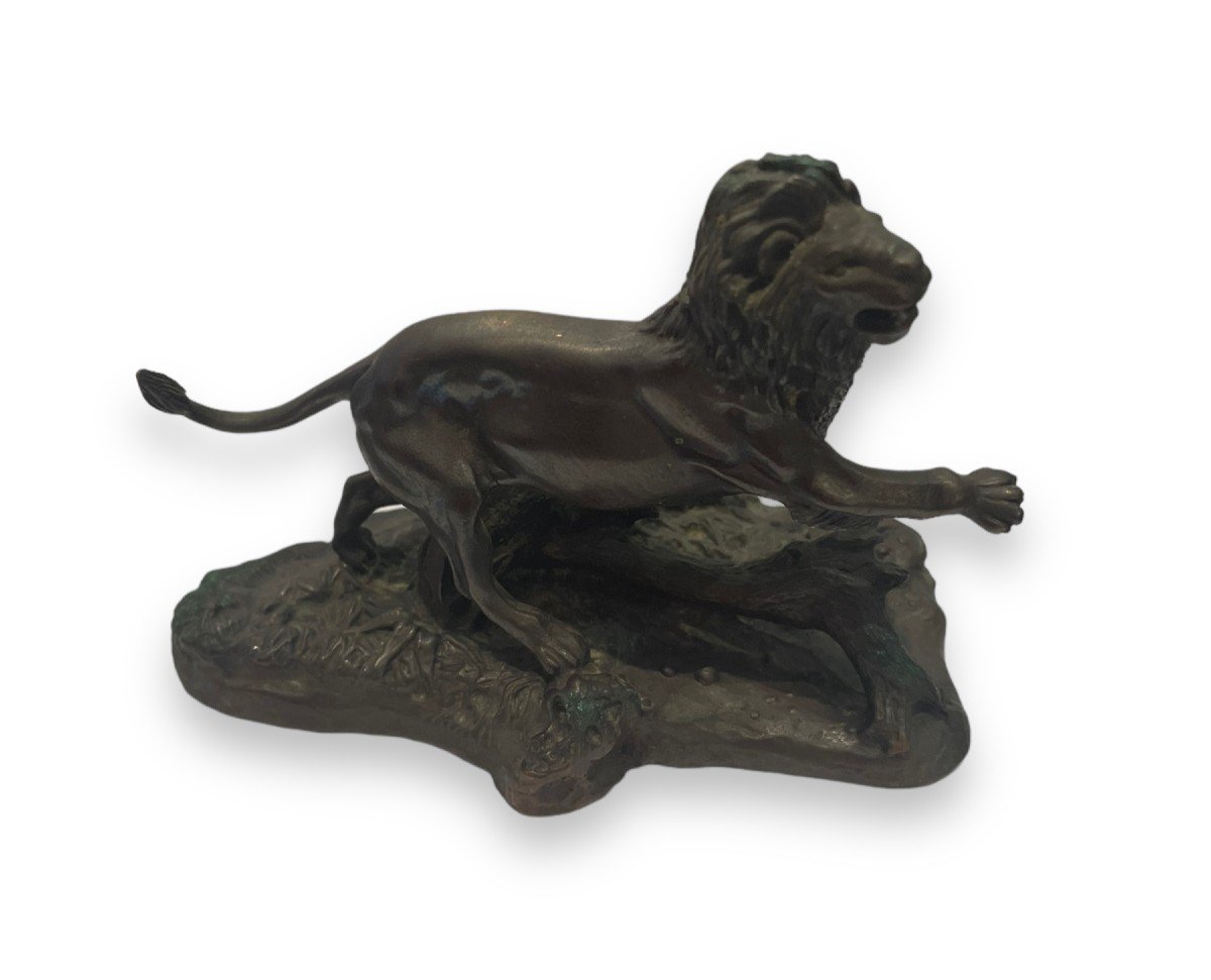 Bronze Lion By Don Polland For The Franklin Mint