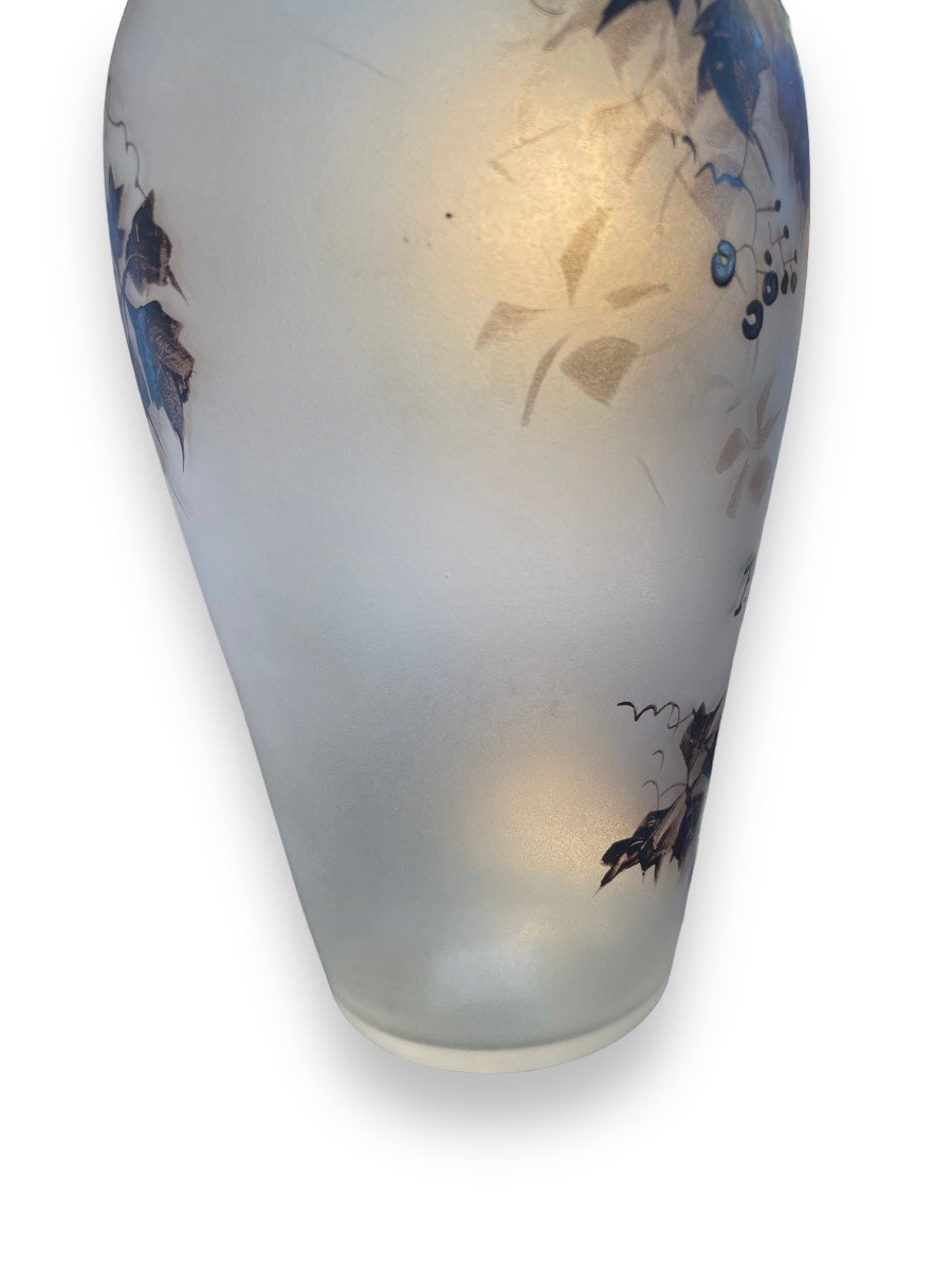 Jost Important Glass Paste Vase-photo-5