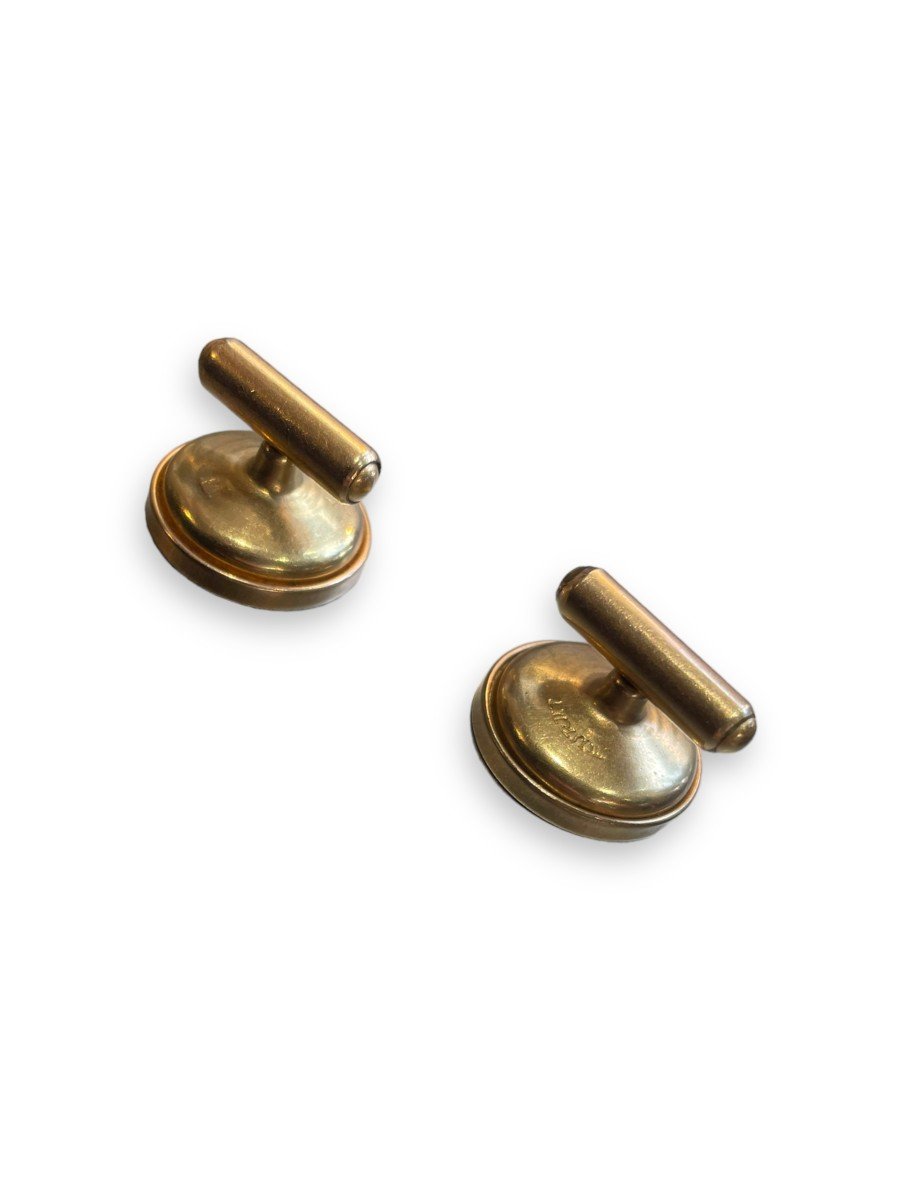 Boutons De Manchette Drapeau De La Savoie - Argentés, 23x13 Mm, Boîte Cadeau - Accessoire Élégant