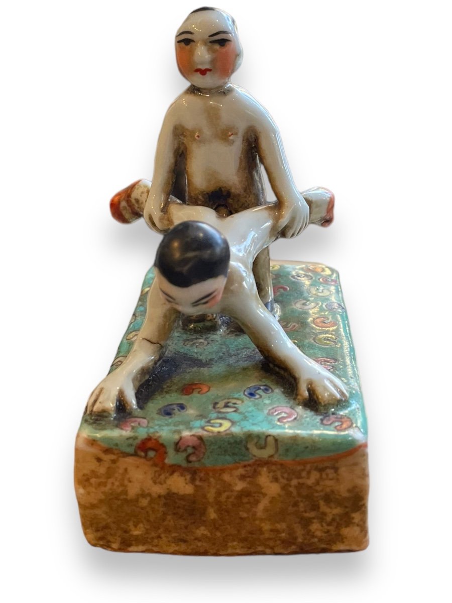 Erotica Curiosa Chinese Erotic Subject In Porcelain-photo-5