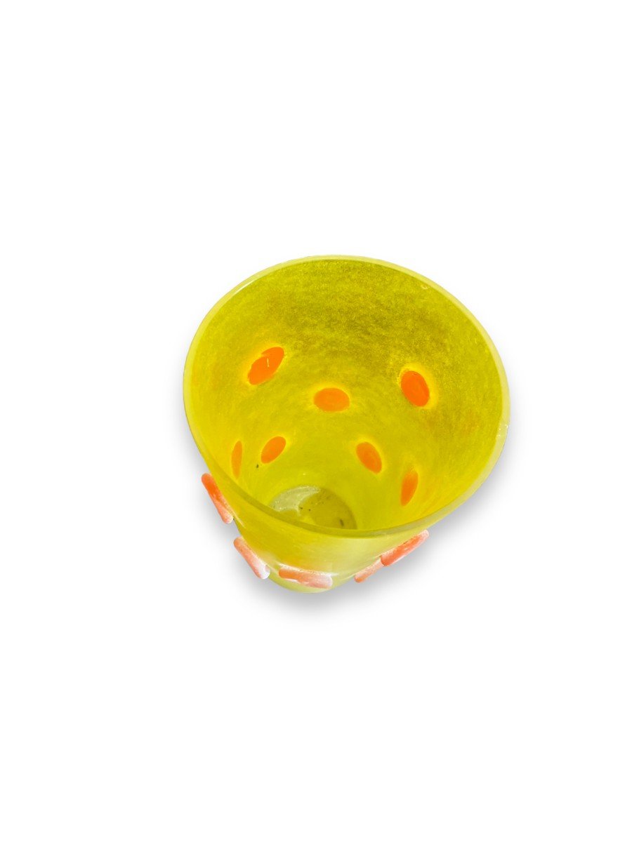 Murano Grand Vase Moderniste Scavo-photo-5