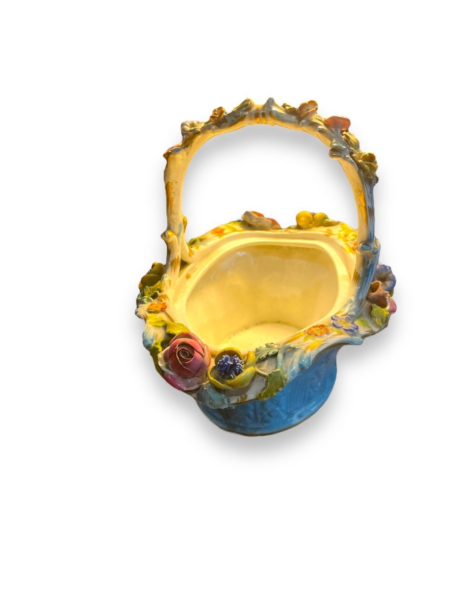 Flower Basket Potpourri Perfume Burner In Paris Porcelain-photo-7