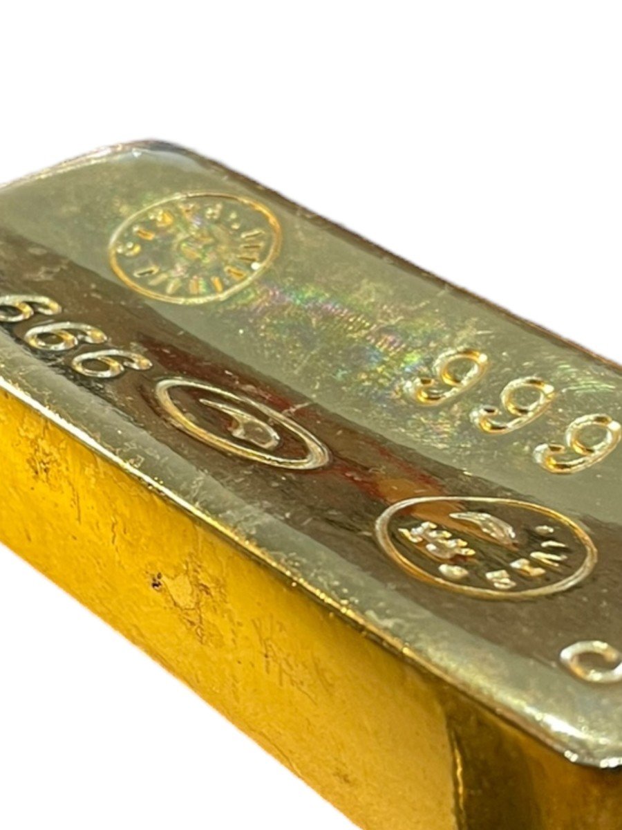 Gold Metal Paperweight Ingot-photo-8