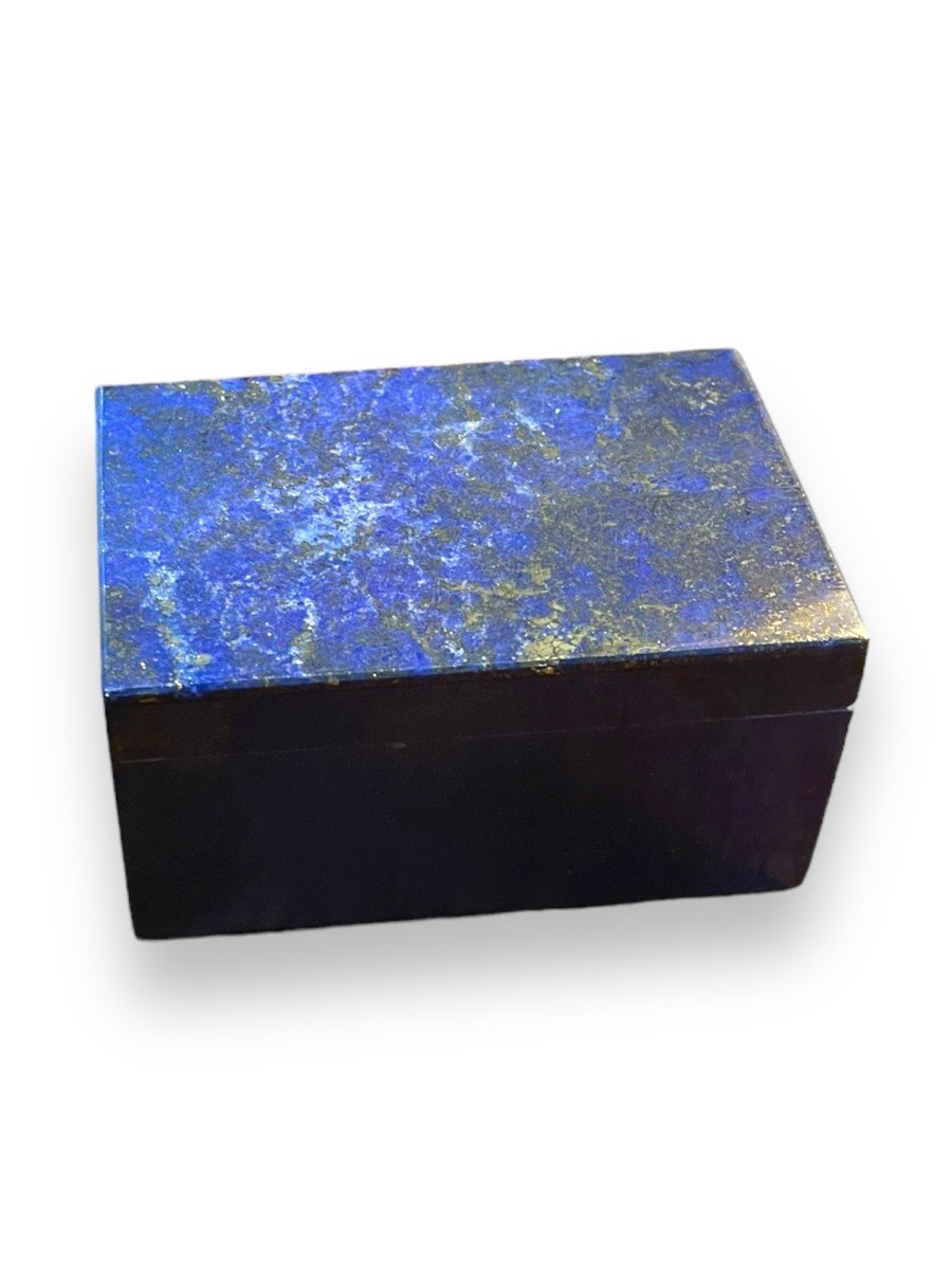 Boîte à Bijoux En Lapis Lazuli-photo-4