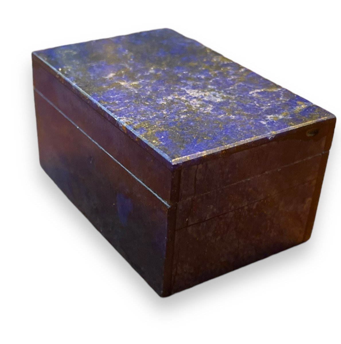 Boîte à Bijoux En Lapis Lazuli-photo-1