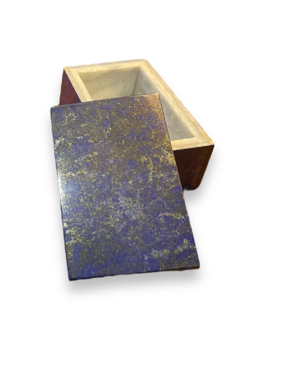 Boîte à Bijoux En Lapis Lazuli-photo-5