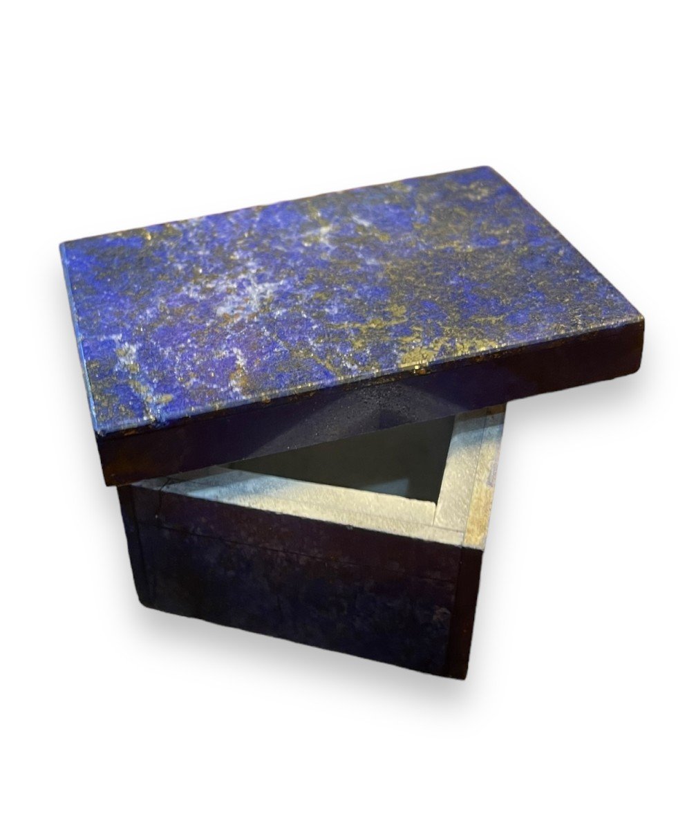 Boîte à Bijoux En Lapis Lazuli-photo-7