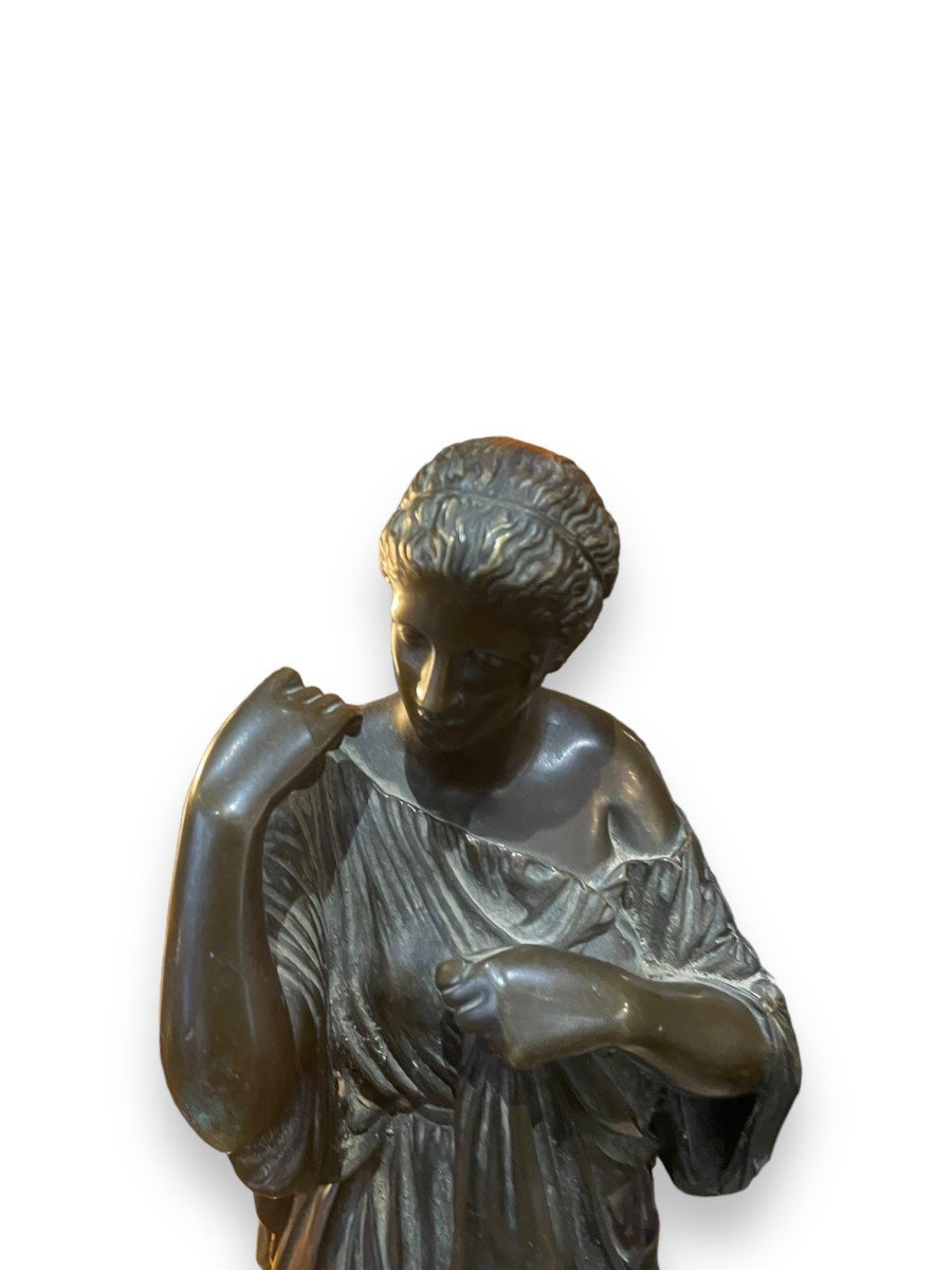 Sculpture En Bronze Diane De Gabiès Artémis Statue-photo-4