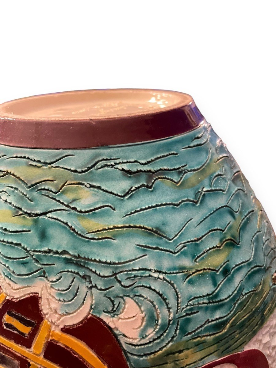 Huge Boat Vase Cerdazur Monaco-photo-3