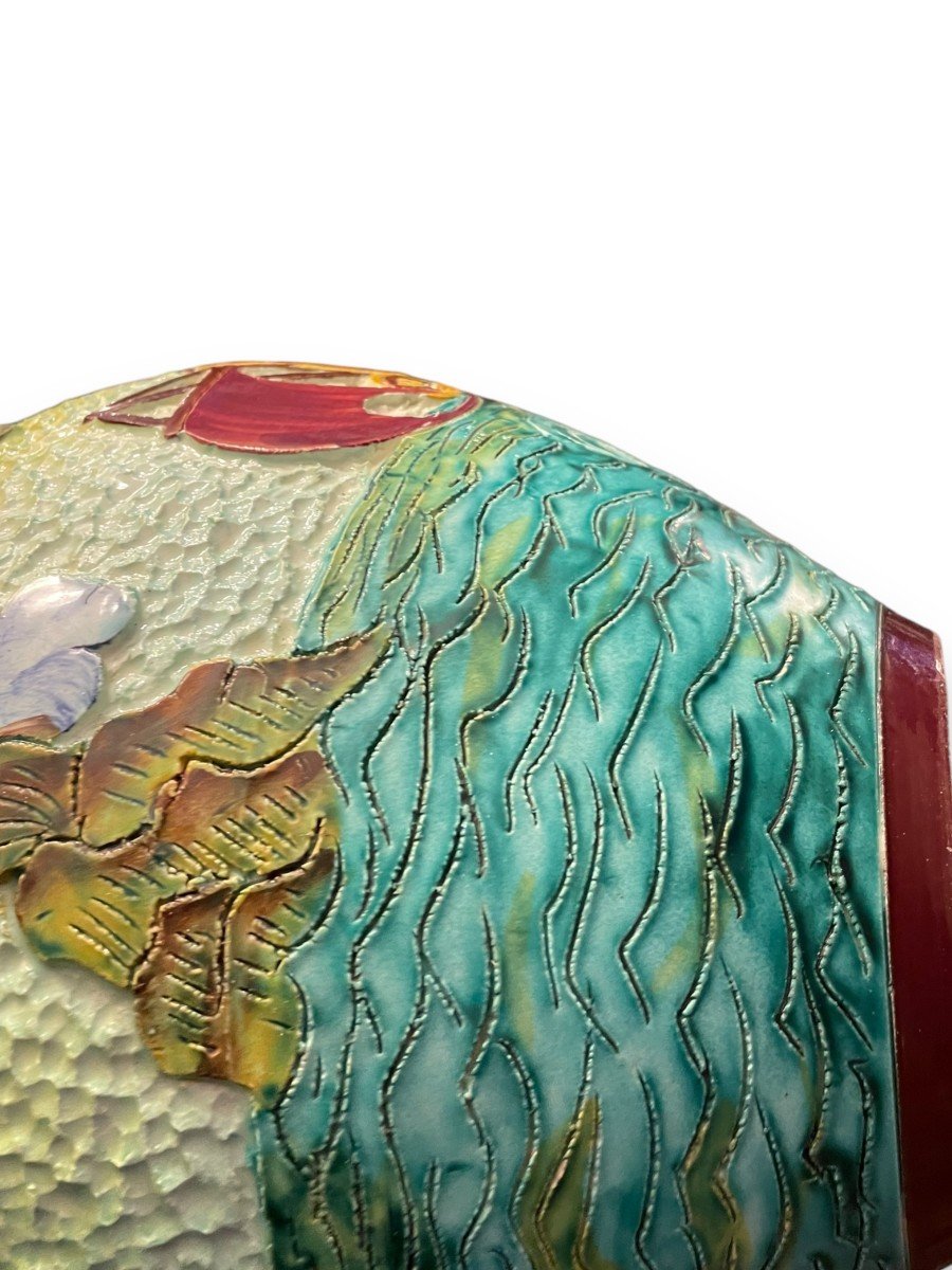 Huge Boat Vase Cerdazur Monaco-photo-4