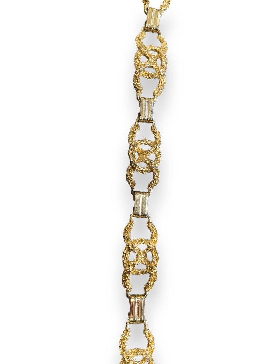 Gucci Gold Metal Belt-photo-6