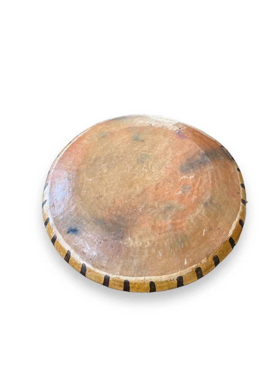 Important Berber Terracotta Dish -photo-2
