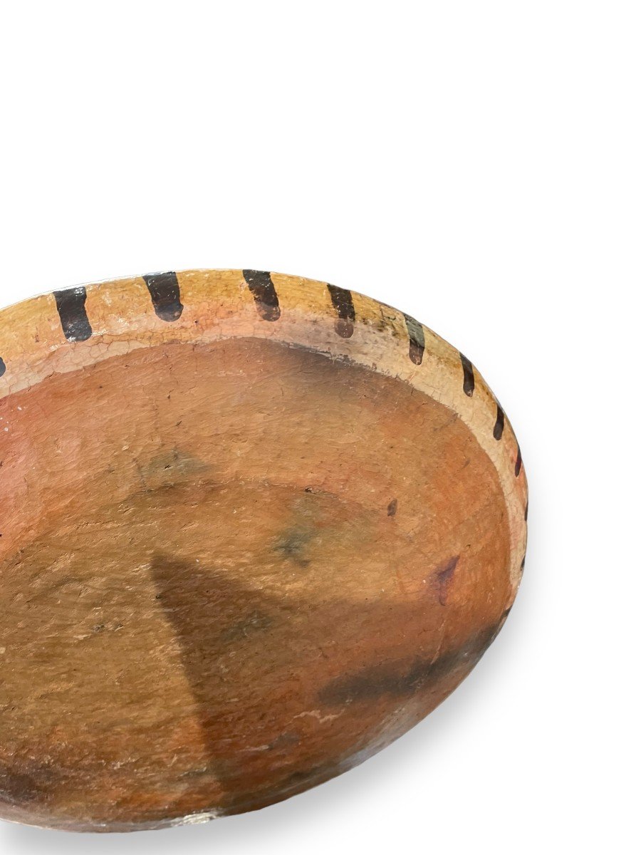 Important Berber Terracotta Dish -photo-3