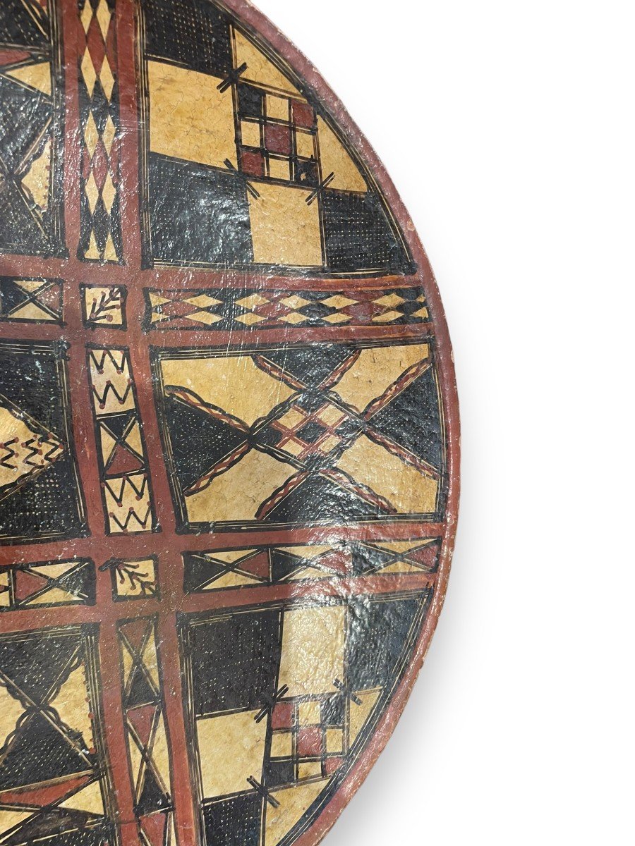 Important Berber Terracotta Dish -photo-8