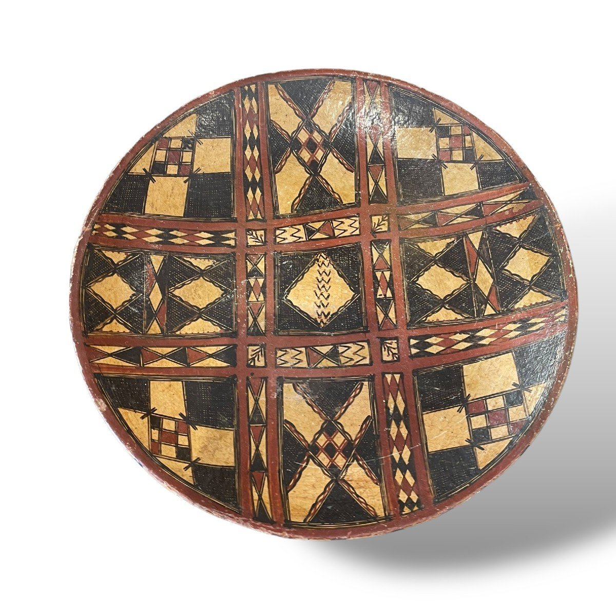 Important Berber Terracotta Dish 