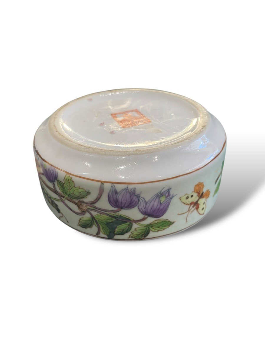 Brûle Parfum Chinois En Porcelaine-photo-4