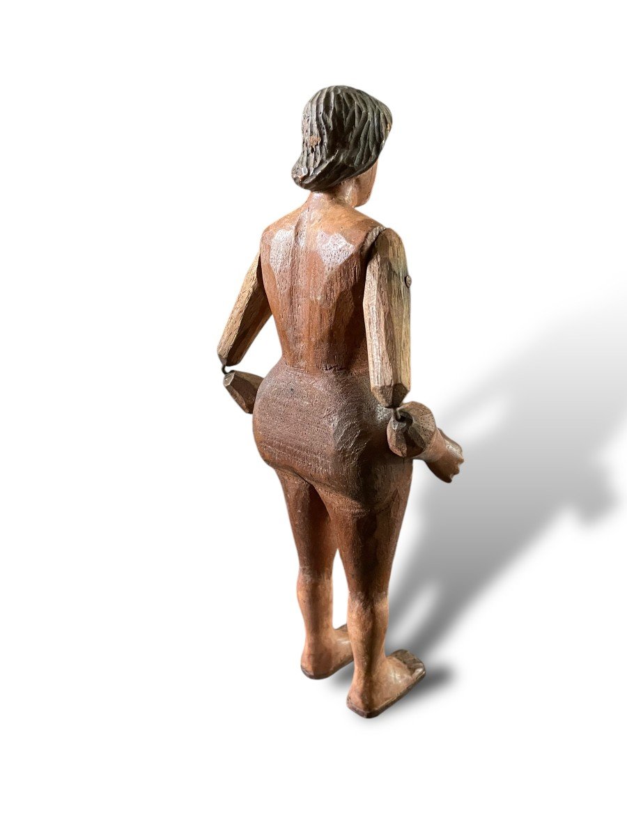 Mannequin d'Artiste Ou De Modiste en bois XIXeme-photo-5