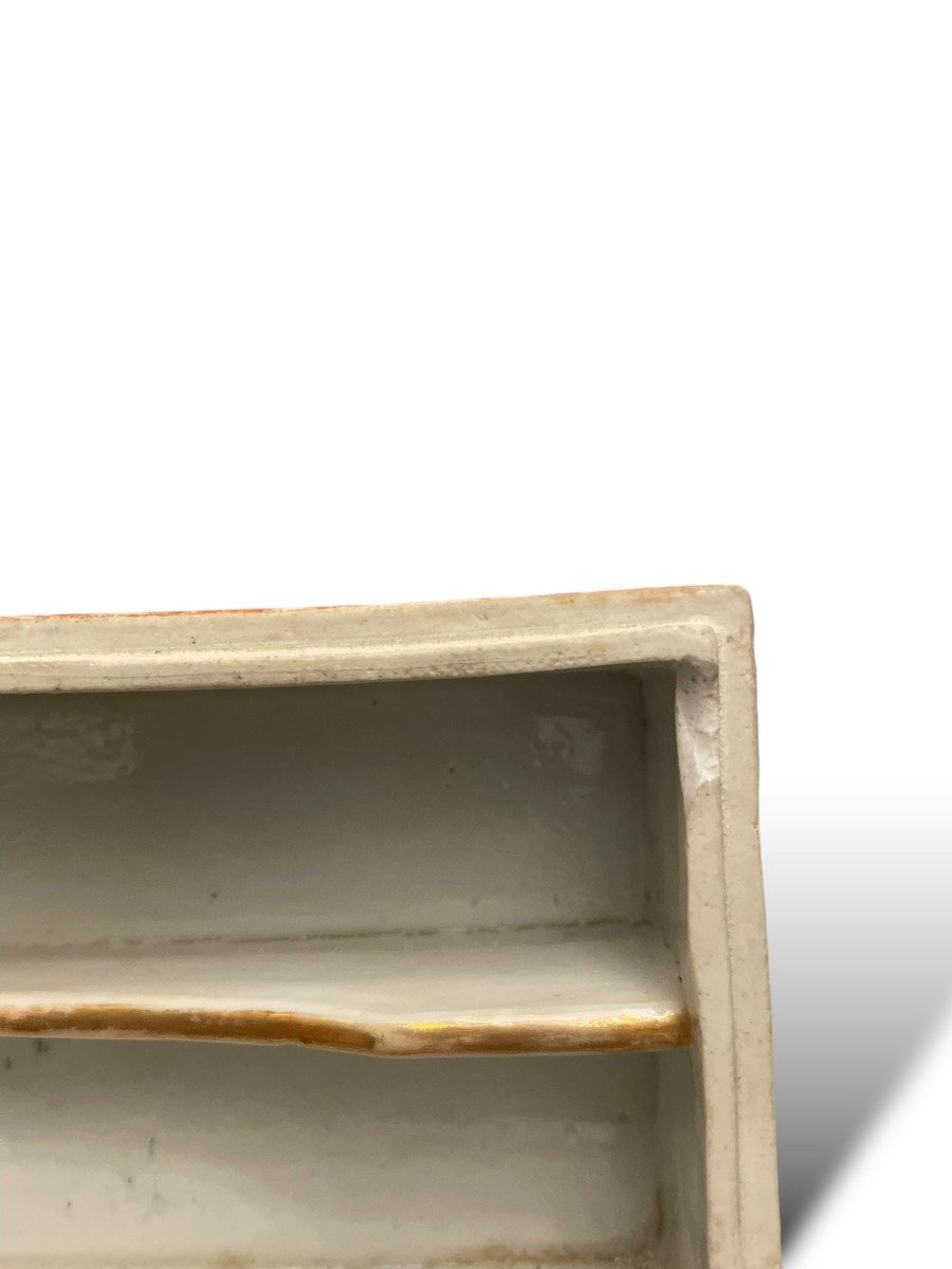 Canton Rectangular Porcelain Box China 19th Century -photo-4