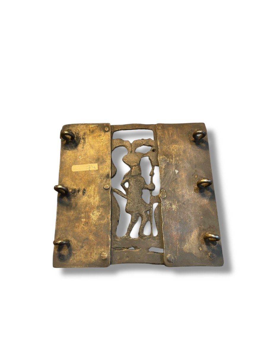 South America Bas Relief In Bronze XVIIIth-photo-6
