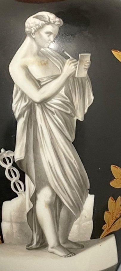 Allegory Of The Pharmacist In Paris Porcelain-photo-1