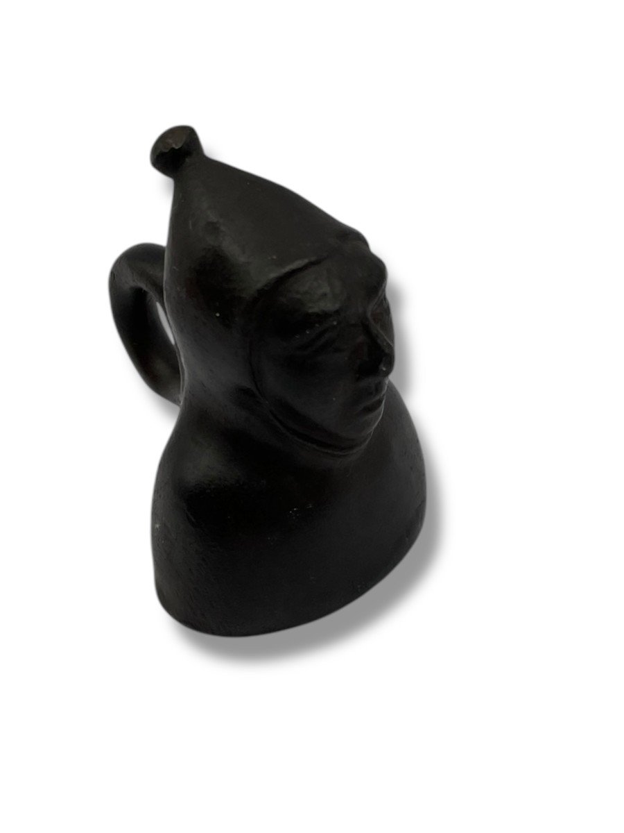 18th Century Bronze Candle Snuffer-photo-4