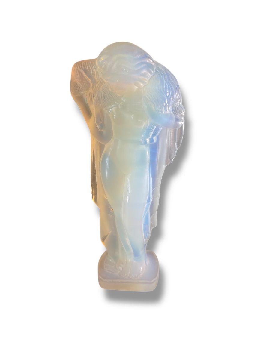 Sabino Femme à L’agneau Verre Opalescent-photo-2