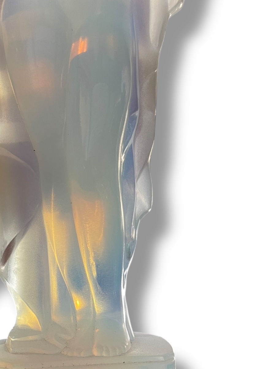 Sabino Femme à L’agneau Verre Opalescent-photo-4