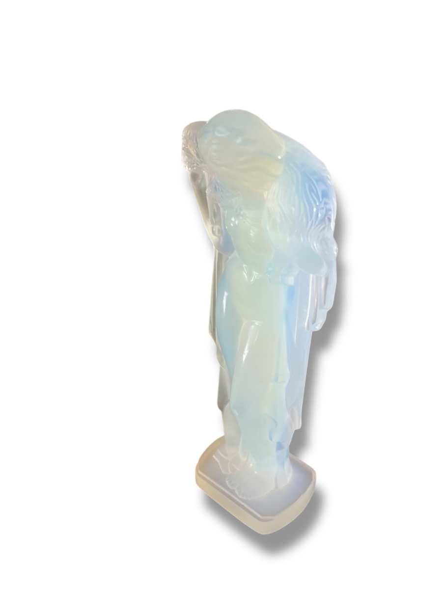 Sabino Femme à L’agneau Verre Opalescent-photo-4