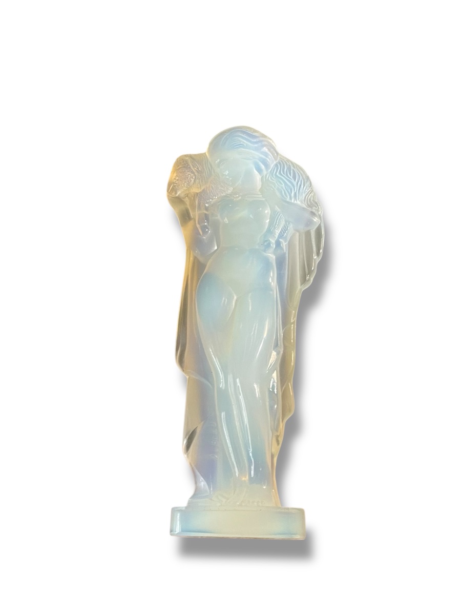 Sabino Femme à L’agneau Verre Opalescent-photo-7