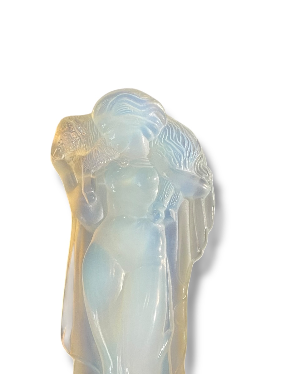 Sabino Femme à L’agneau Verre Opalescent-photo-8