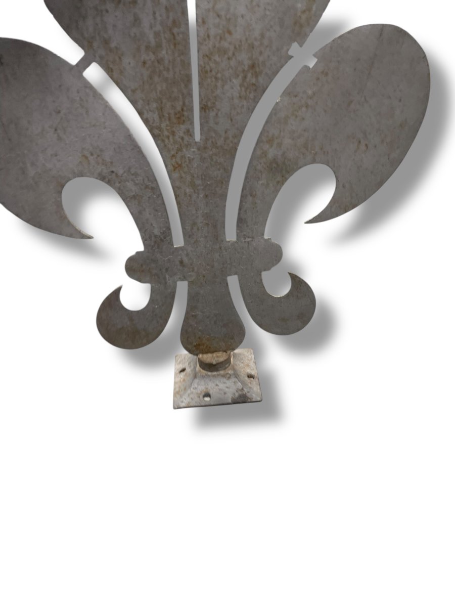 épi De Faitage En Zinc Motif Fleur De Lys -photo-7