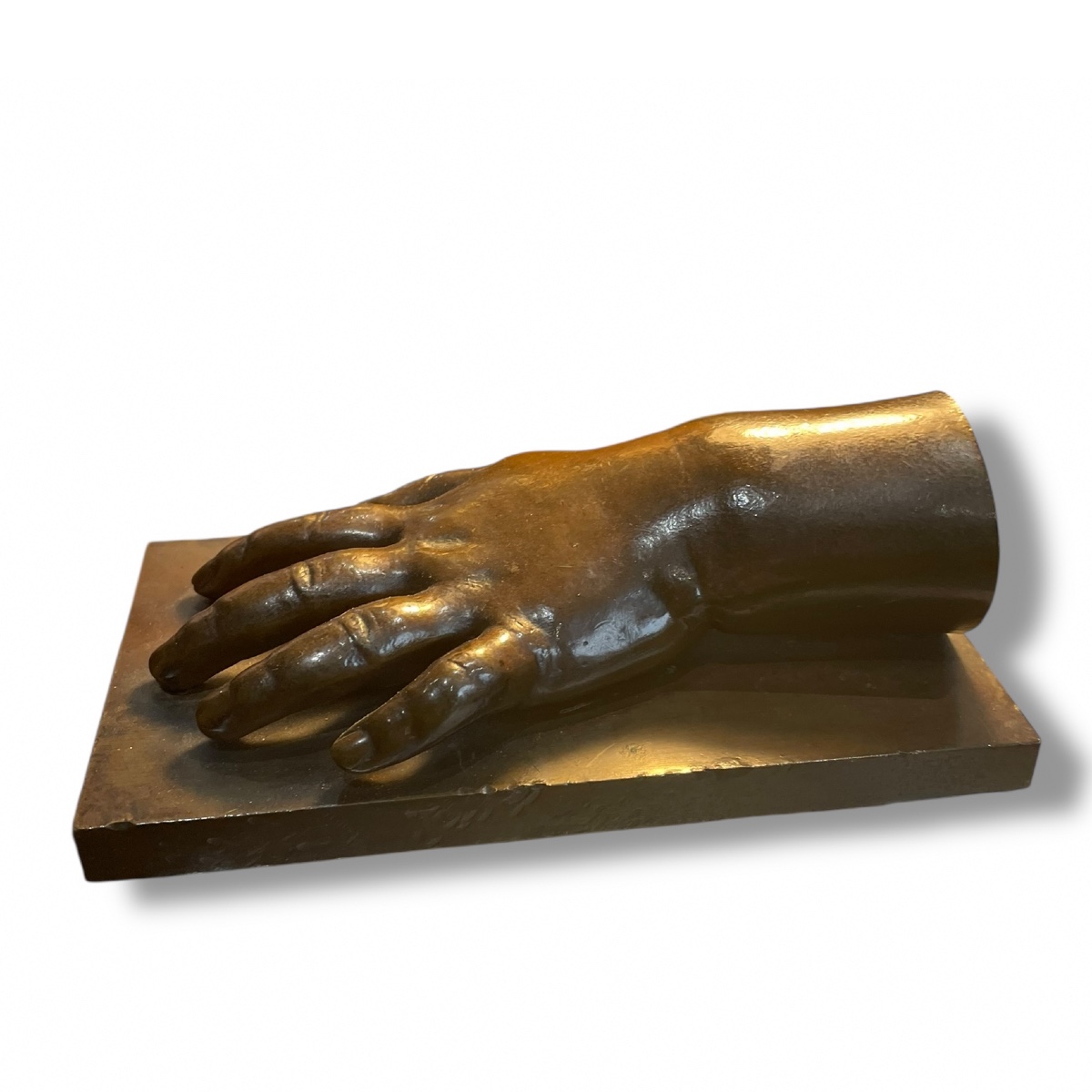 Main En Bronze Sculpture Ginette