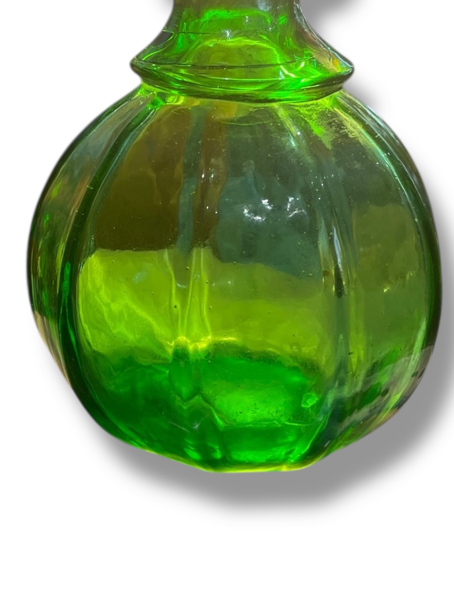 Boule d'Escalier En Verre Soufflé Vert-photo-5