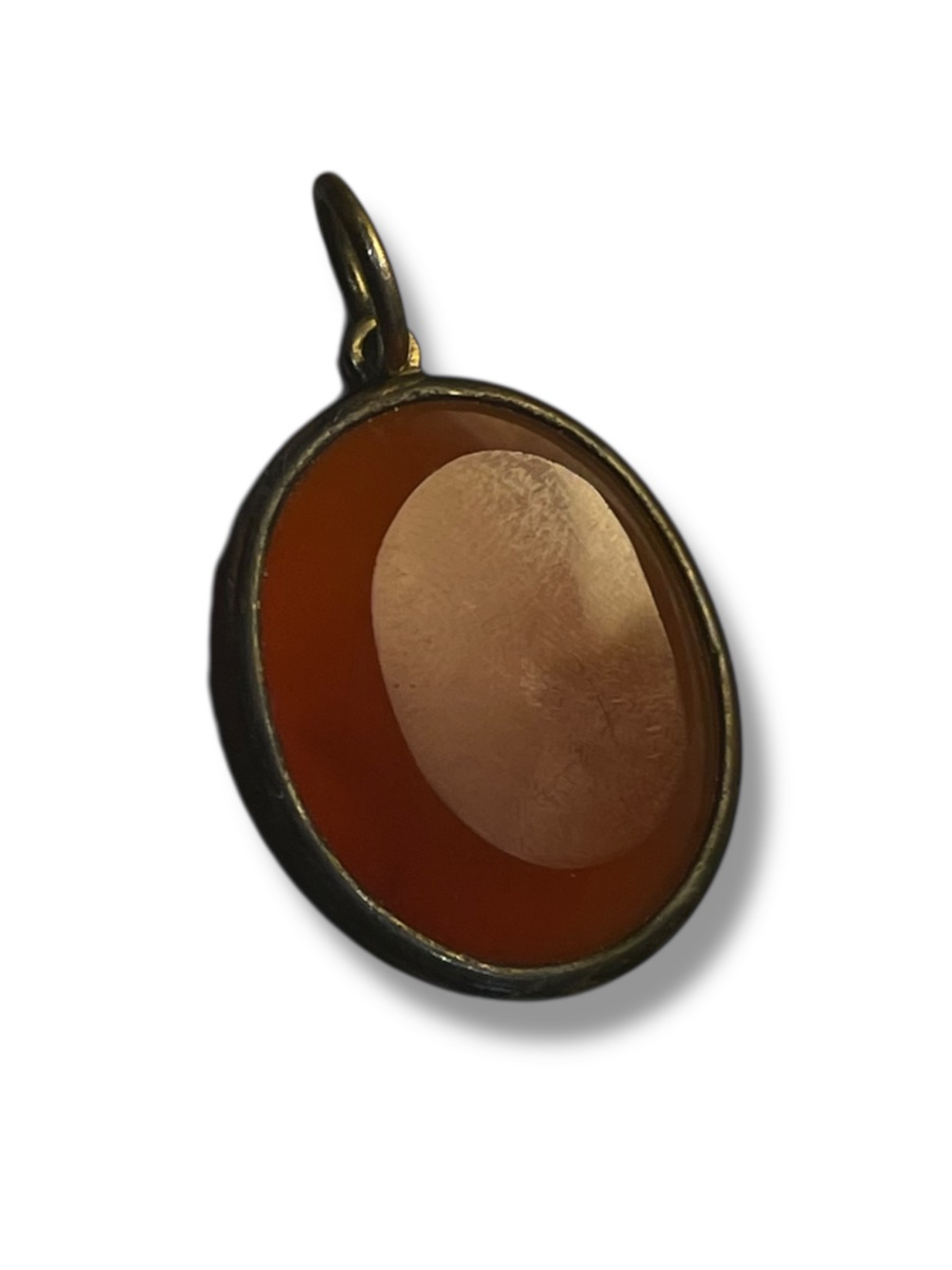 Pendentif Franc-maçon Intaille Maçonnique Sur Agate-photo-4