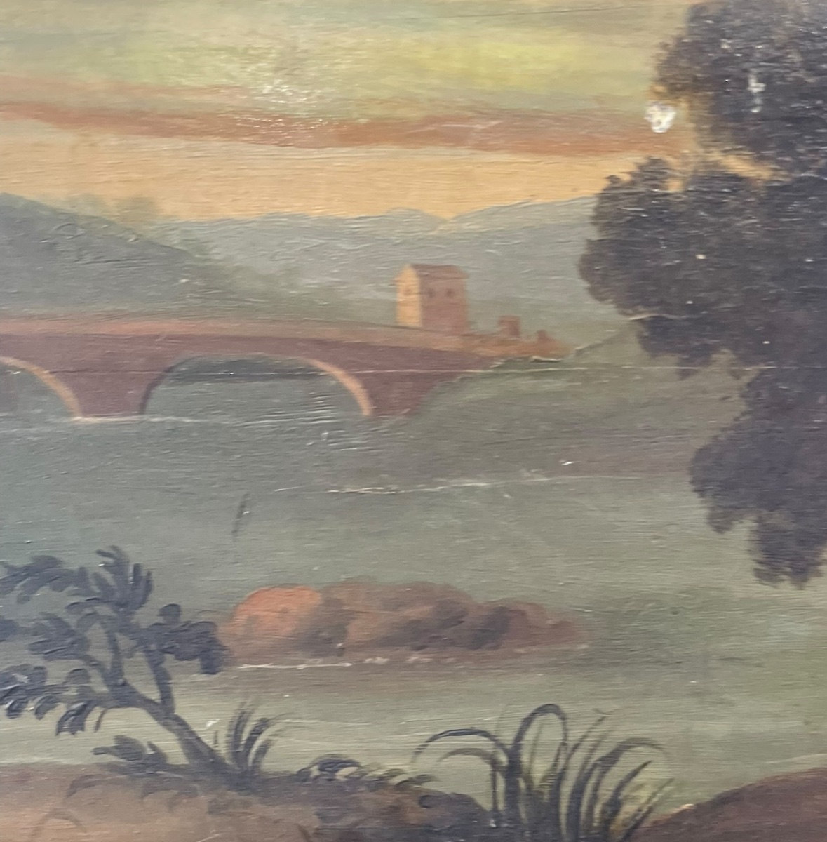 18th Century School Roman Animated Landscape-photo-4