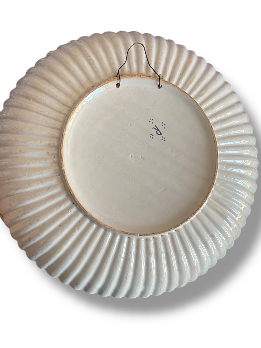 Delft Important Dish 18th Century Rose Workshop-photo-1