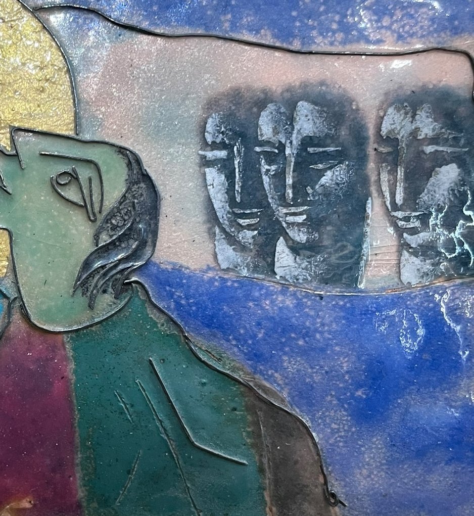 Polychrome Enamel On Copper-photo-1