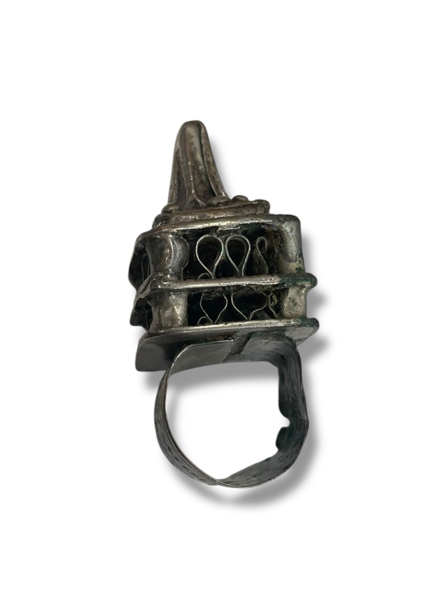 Bague juive de mariage séfarade-photo-3