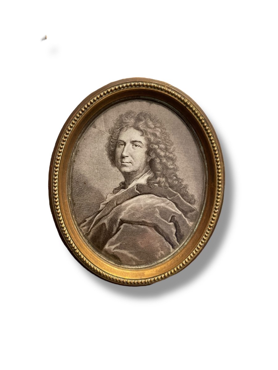 Pierre Michel Lafon De Camarsac Miniature Photographic Enamel Plate-photo-4