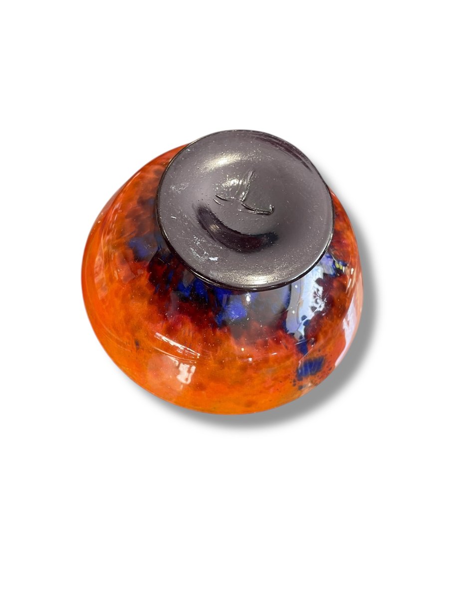 Schneider Style Marbled Glass Bowl-photo-1