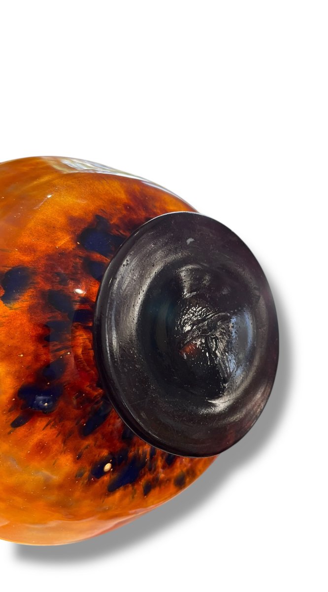 Schneider Style Marbled Glass Bowl-photo-2