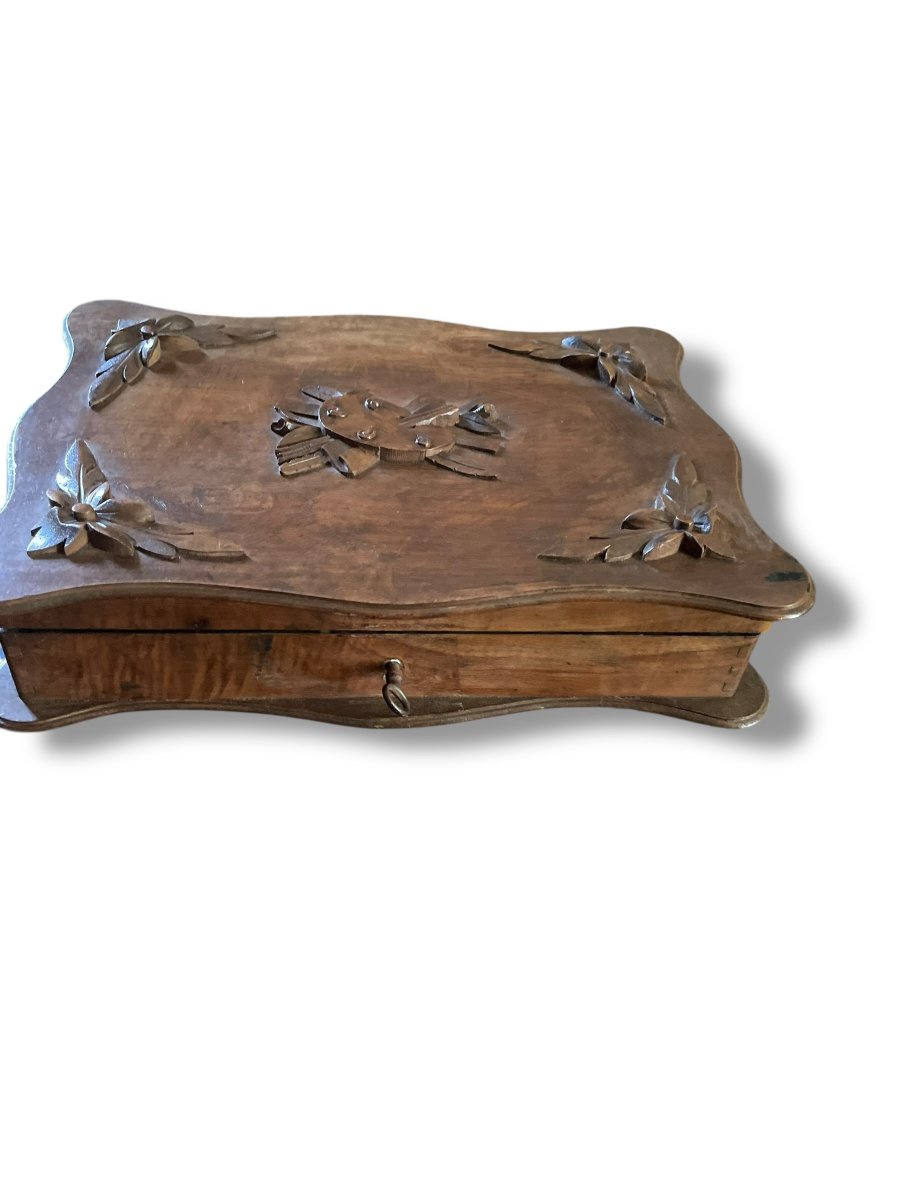 Coffret de peintre boîte à peinture XIX eme-photo-3