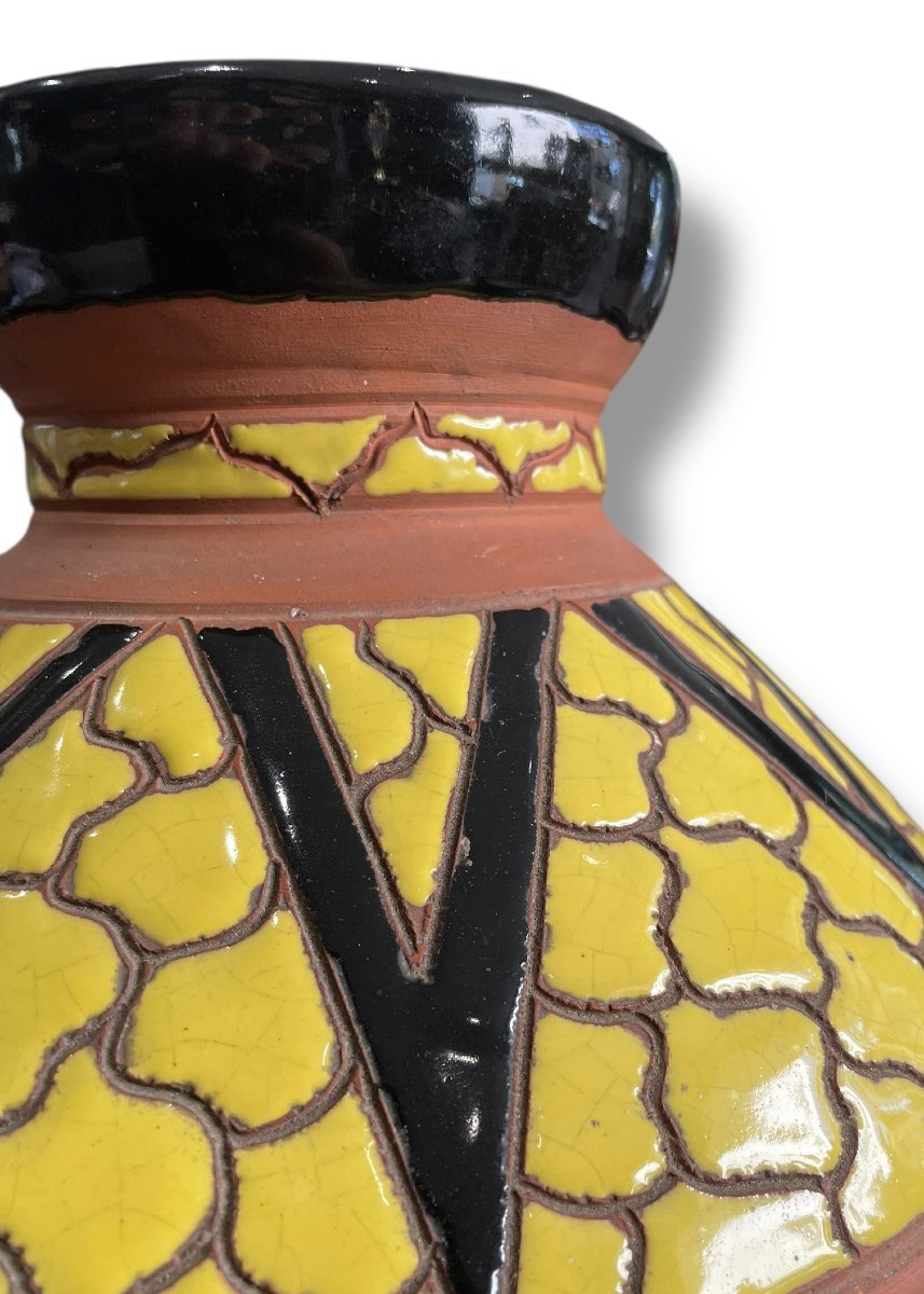 RAY CAMART Vase modernistre Art Deco-photo-8