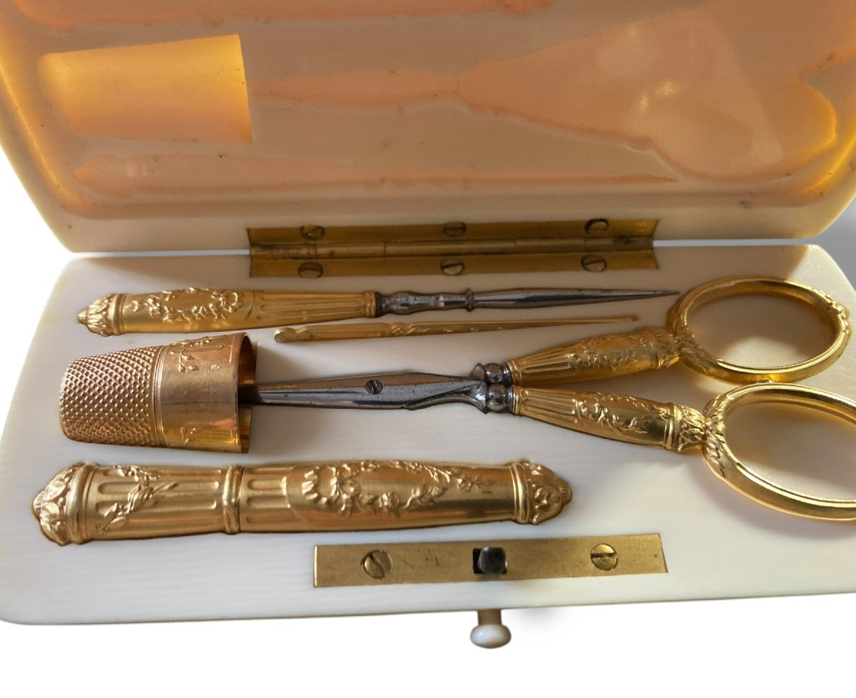 Gold Sewing Kit