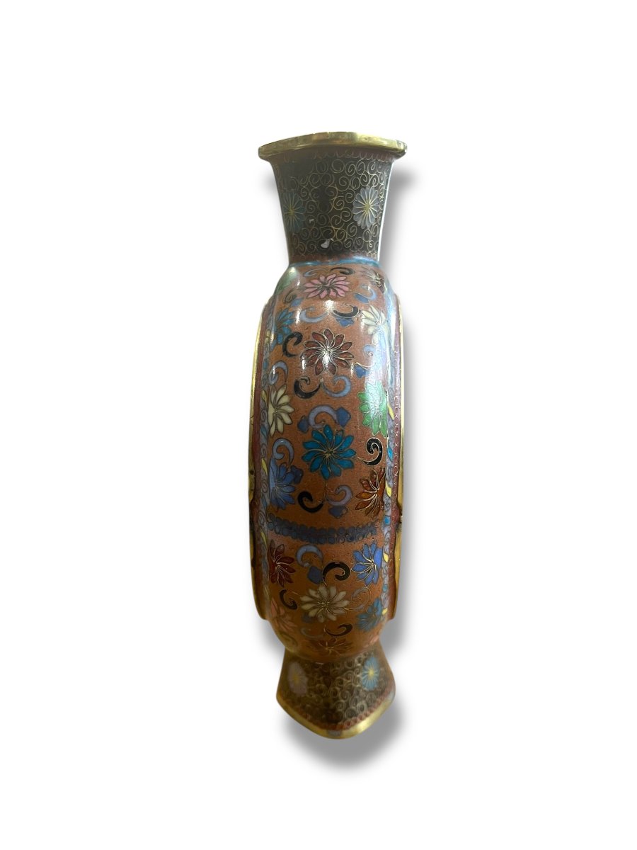 Cloisonné Enamel Gourd, Japan, 19th Century-photo-4