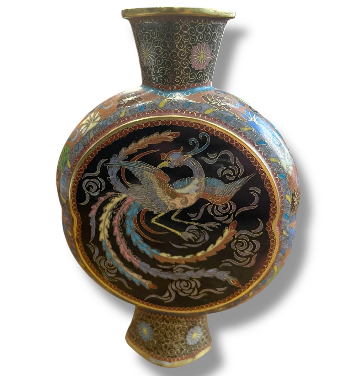 Cloisonné Enamel Gourd, Japan, 19th Century