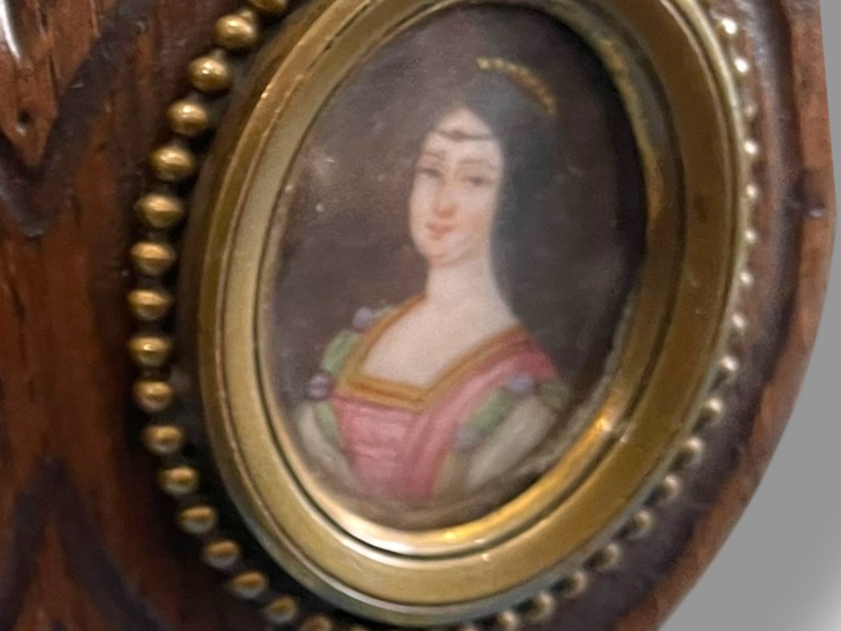 Miniature le roi François 1er et Eléonore d'Autriche -photo-3