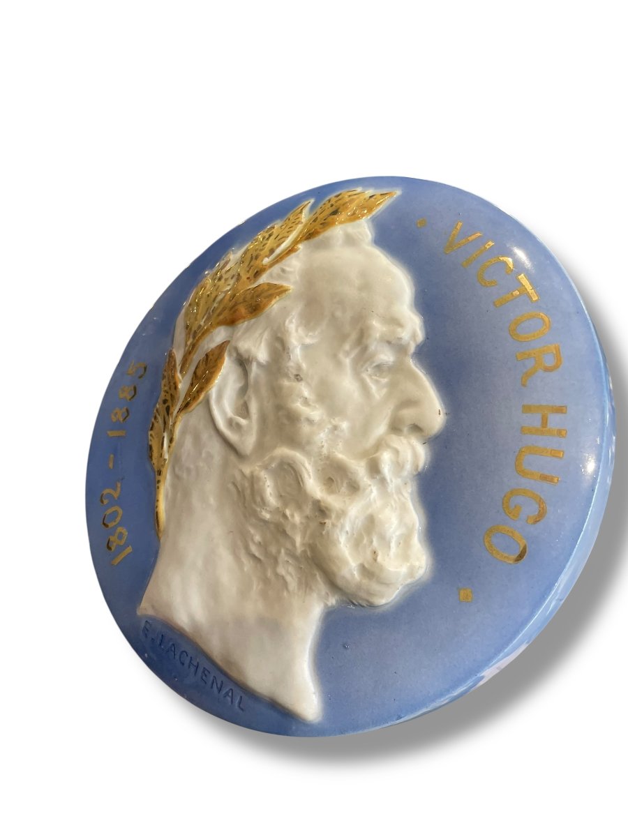 Edmond LACHENAL Profil de Victor HUGO-photo-1