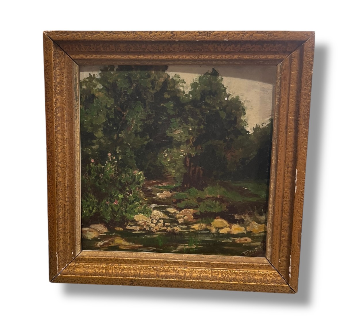 French School Riverside Landscape